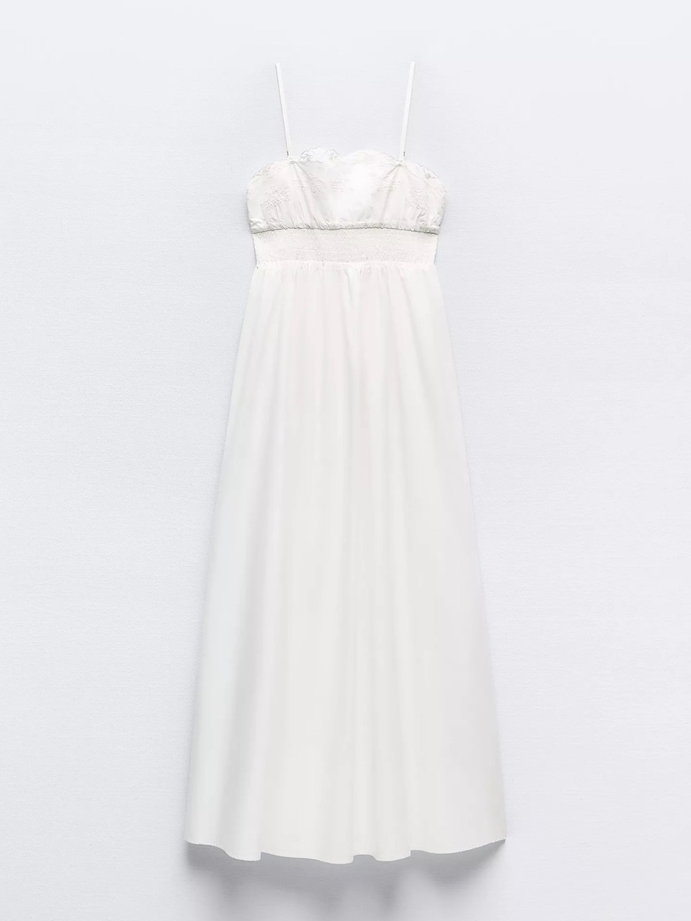 Zara White Maxi Dress